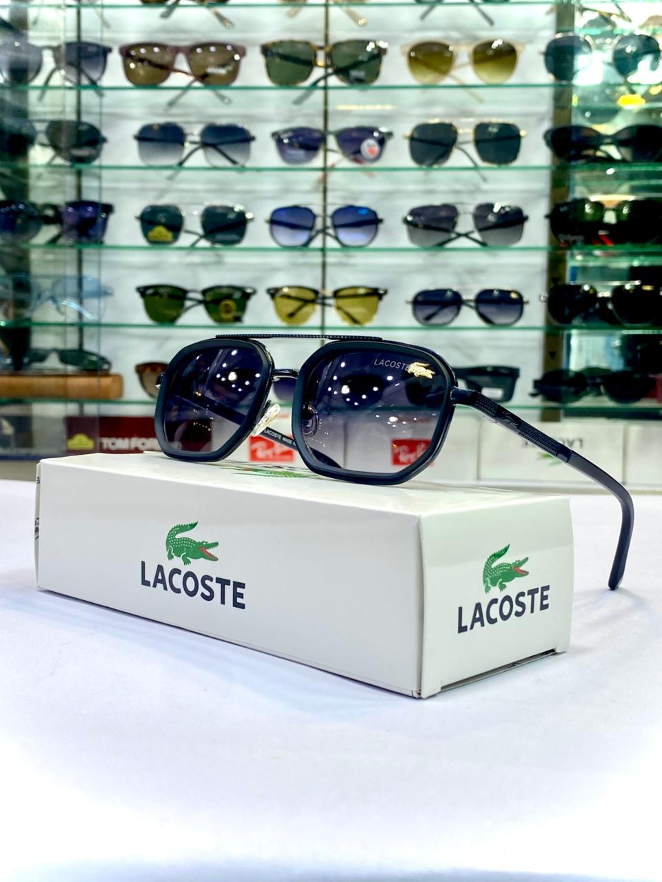 Lacoste Sunglasses - Matte Black