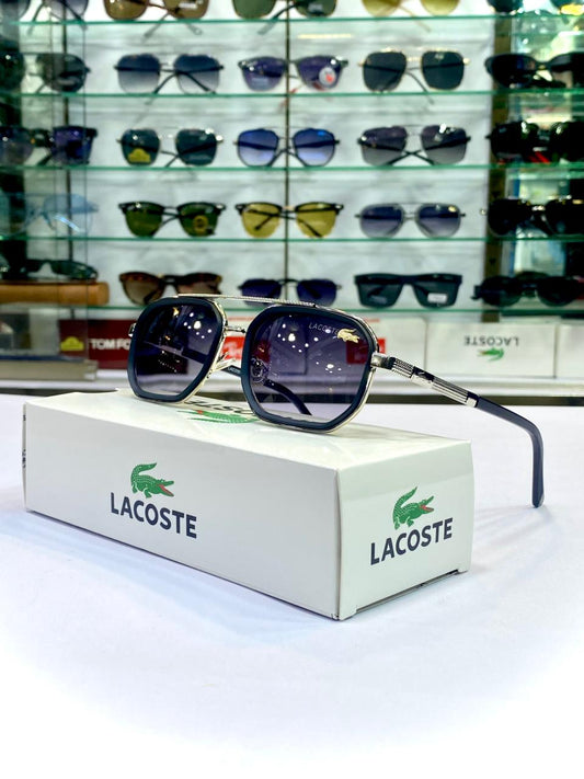 Lacoste - Matte Black (Bold Square)